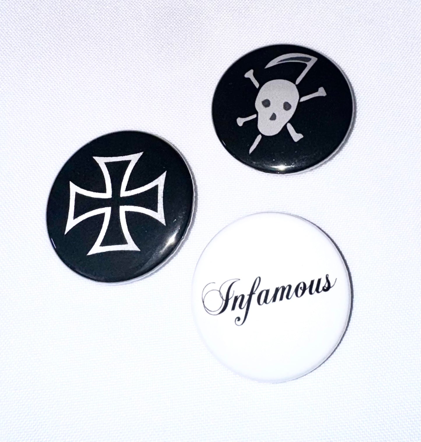 Infamous pins