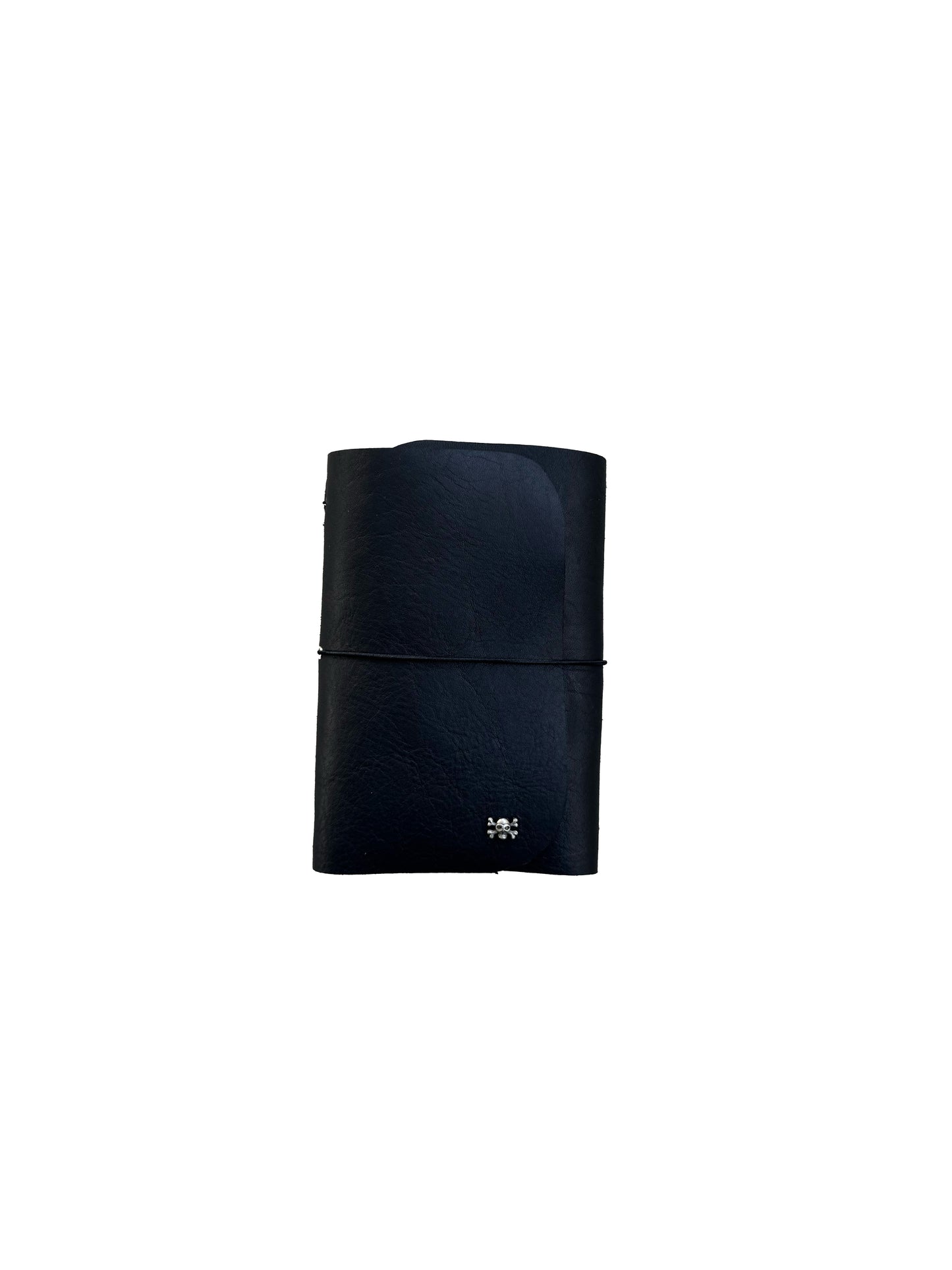 Black leather journal