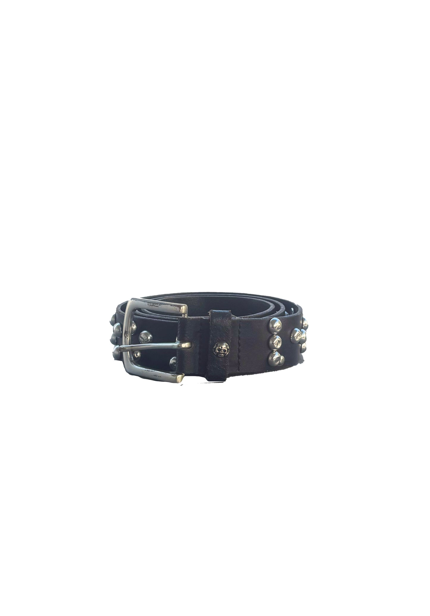 Silver studded belt