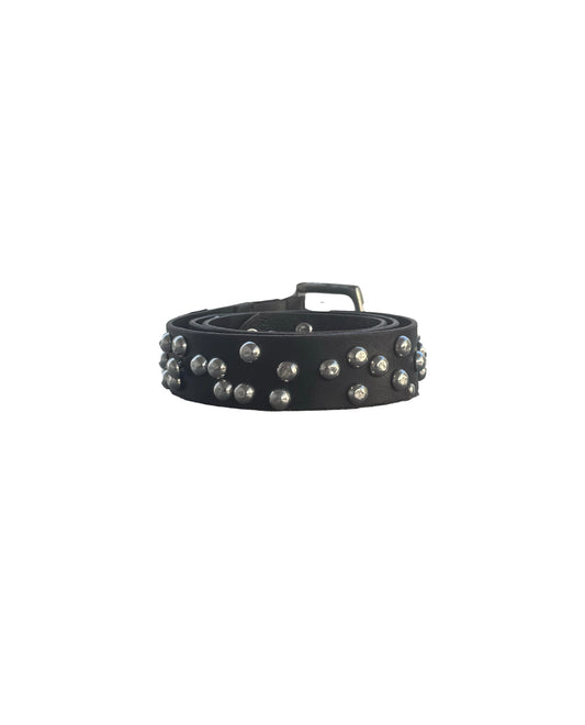 Silver studded belt