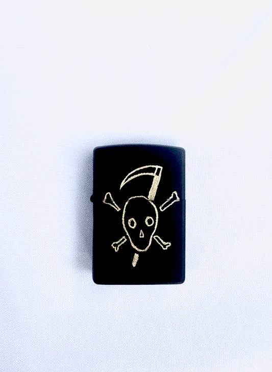 Skull and crossbone Zippo