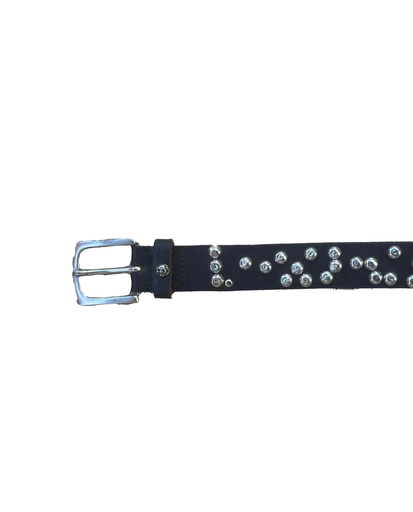 Silver studded belt